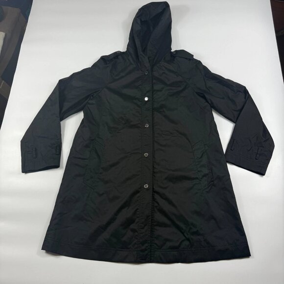 London Fog Women's Trench Coat with Removable Hood Vintage - Picture 1 of 10